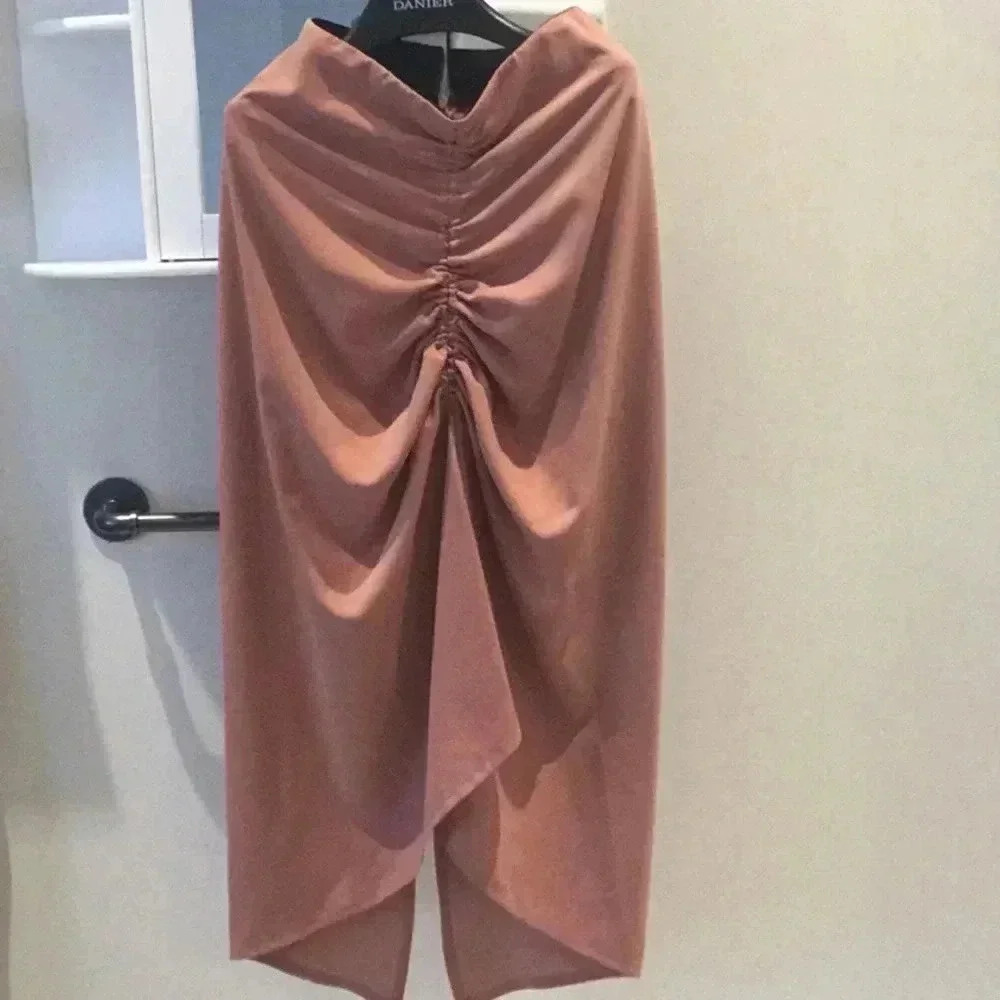 Pinky Otto hi low maxi skirt